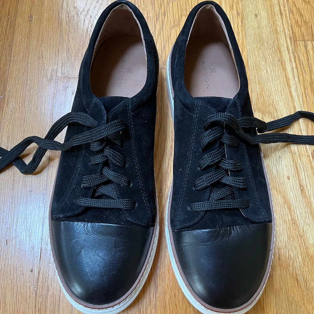 Black Caslon Sneakers Size 8